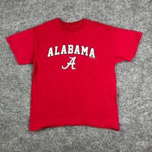 Alabama T-Shirt Mens Size Small Red University Crimson Tide College FootballTee